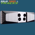 16" 400mm Chain-On Rubber Pad - Heavy Duty